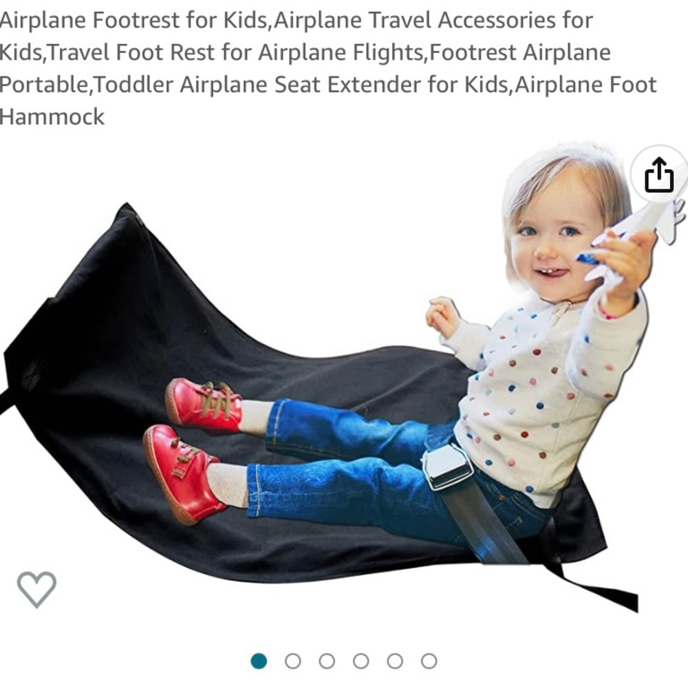 Airplane Footrest for Kids